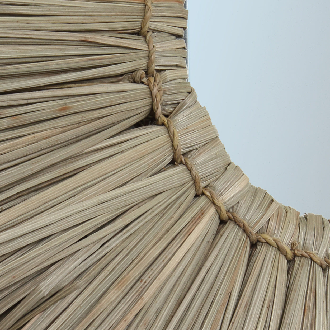 THE ALANG ALANG Mirror Natural macro view of detail front view