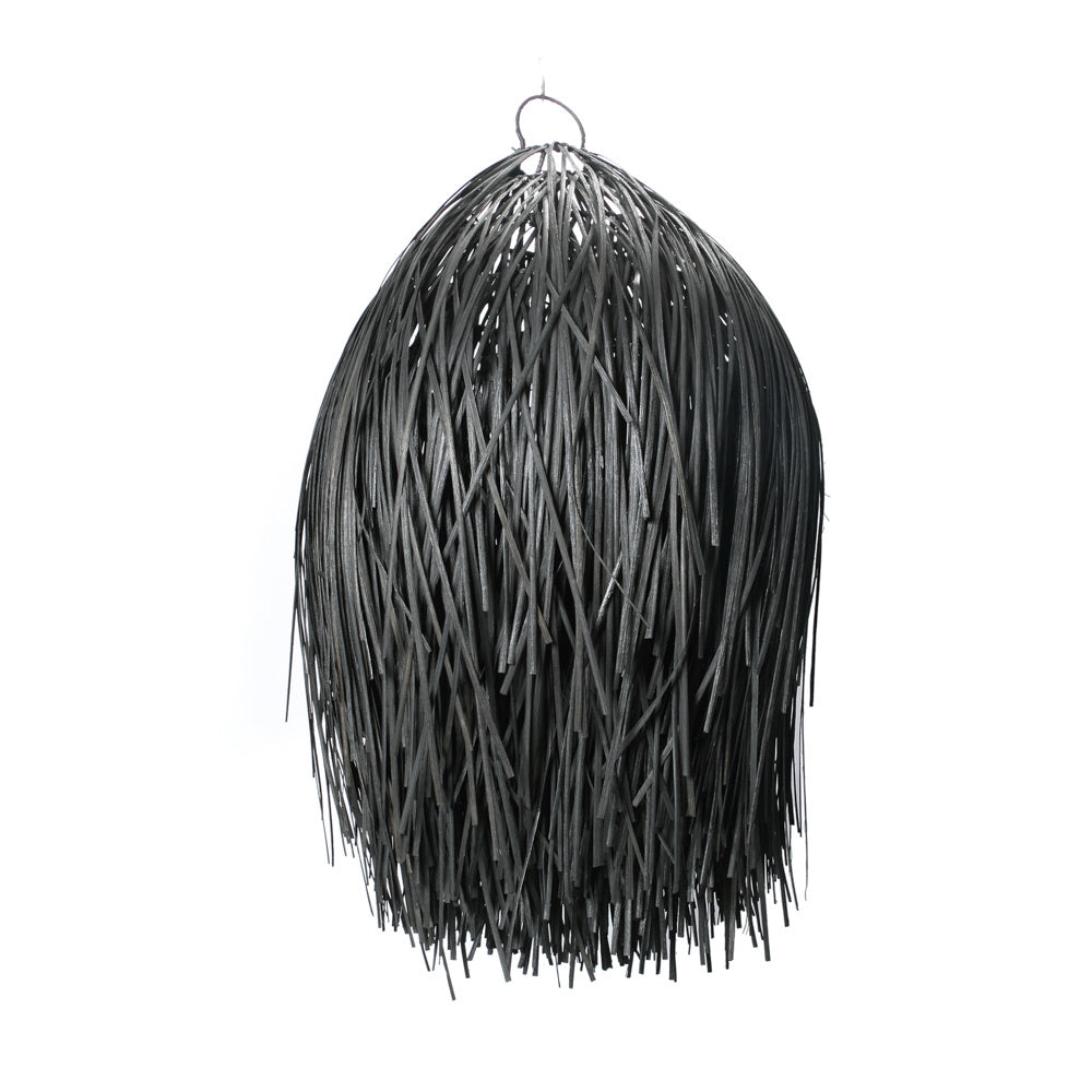 THE SHAGGY Pendant Black medium front view