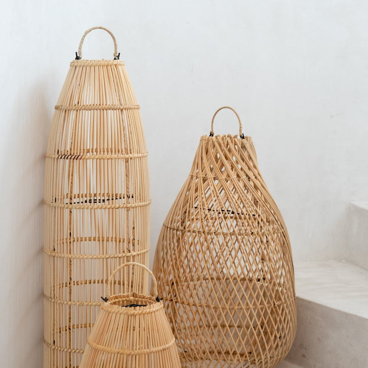THE FISH TRAP Lampe à Suspension Naturel