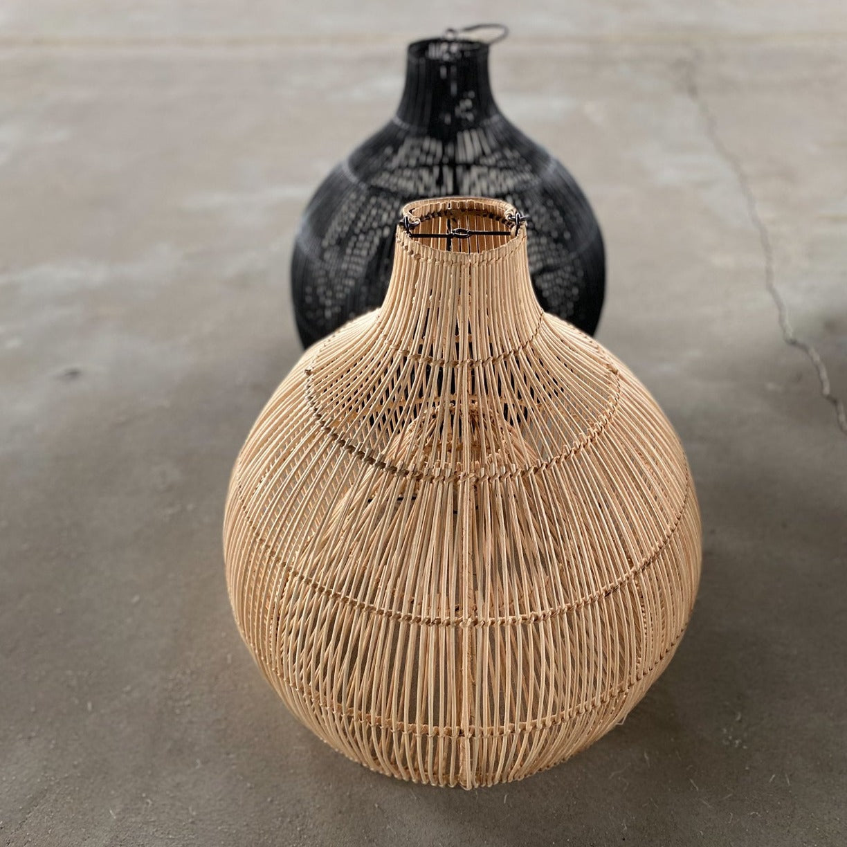 THE LOBSTER TRAP Lampe à Suspension Naturel