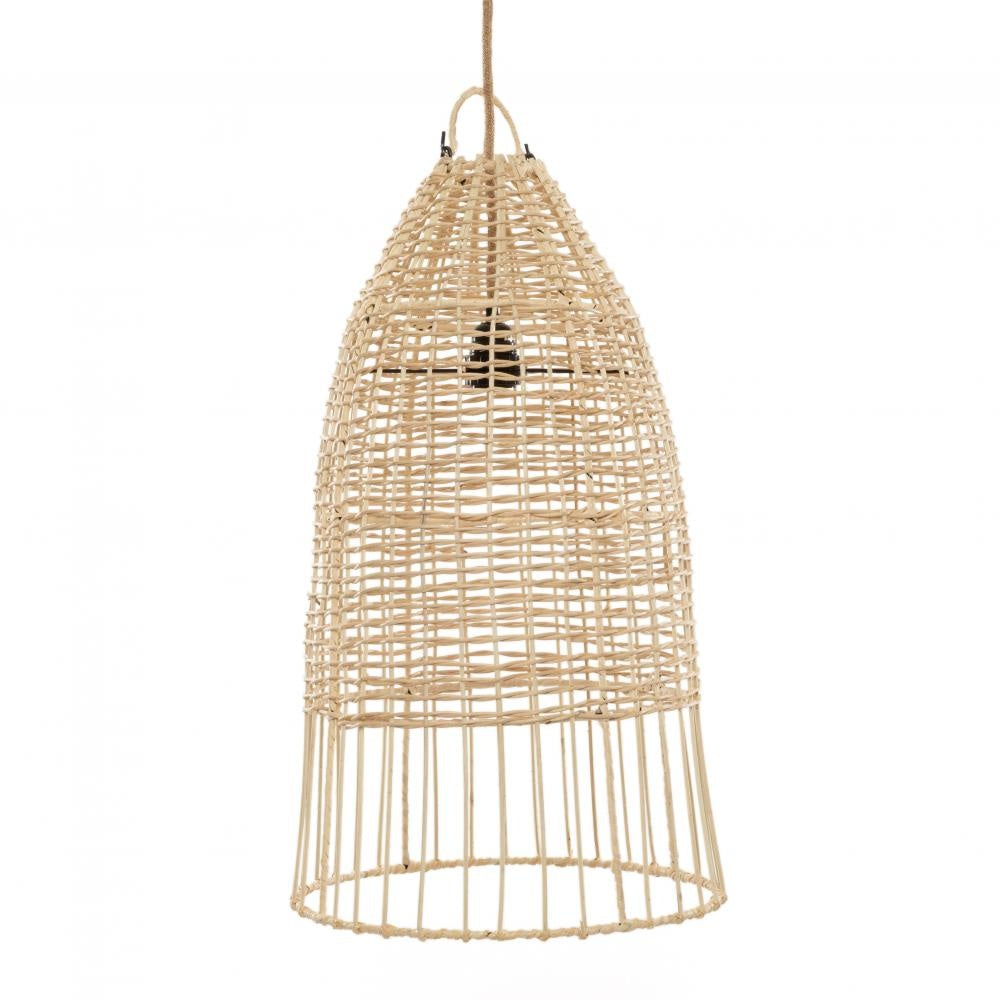 THE ELBA Pendant Natural medium front view