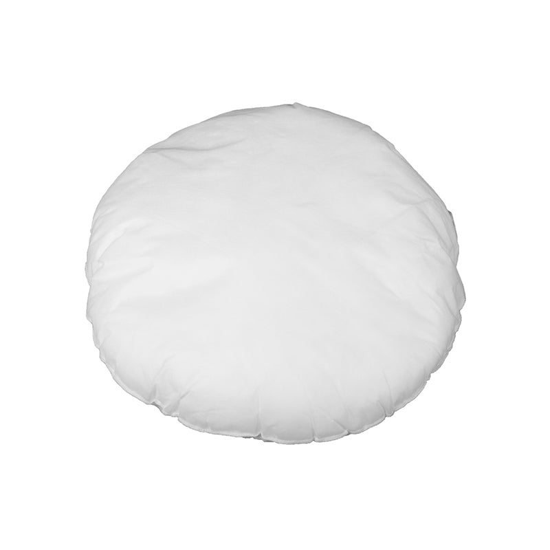 WHITE INNER Cushion Cover Round