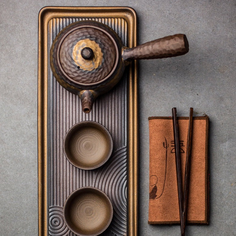 Plateau à Thé Authentique Fait à la Main
