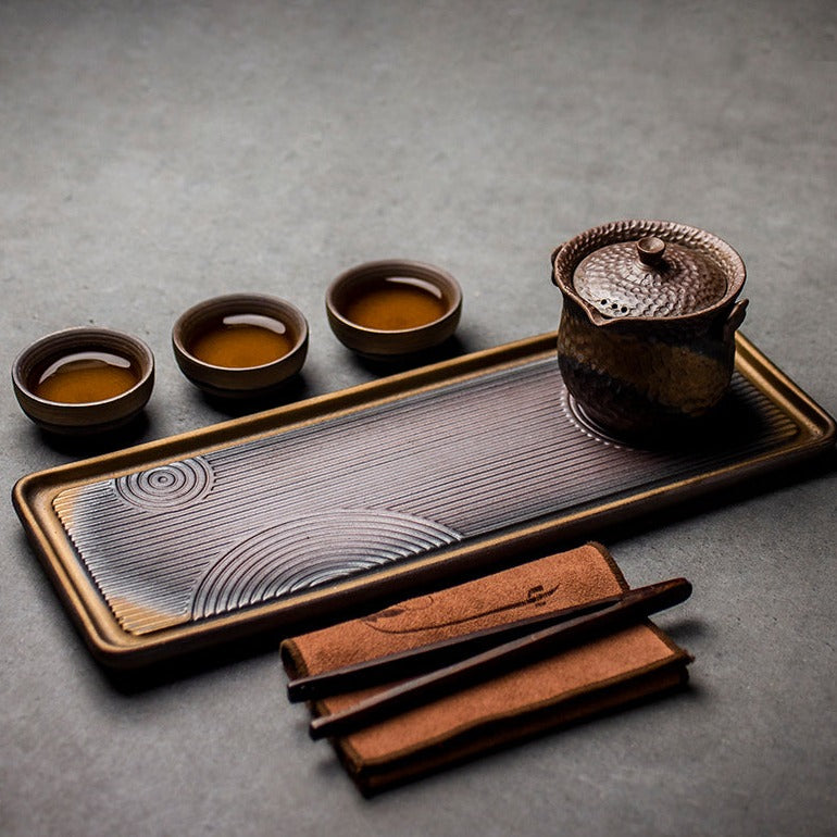 Plateau à Thé Authentique Fait à la Main