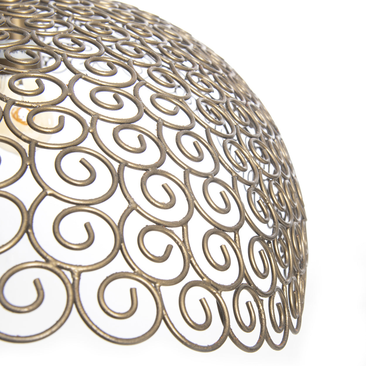 THE NUAGE Pendant Natural macro view of detail