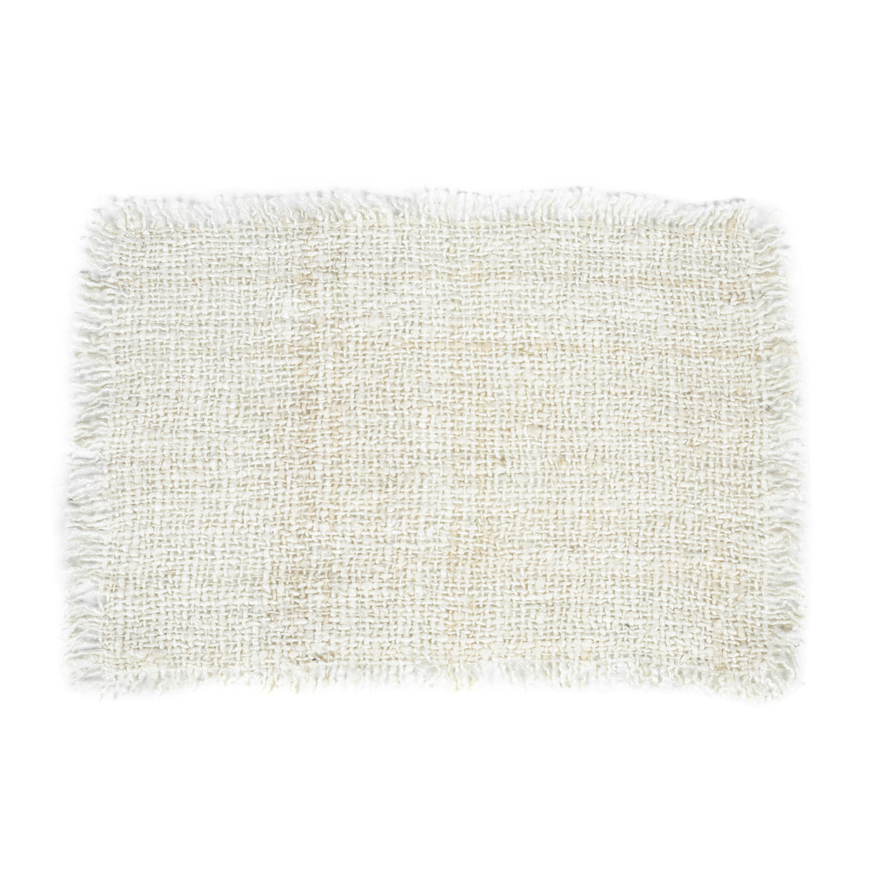 OH MY GEE Placemat Set Of 4 Cream front view