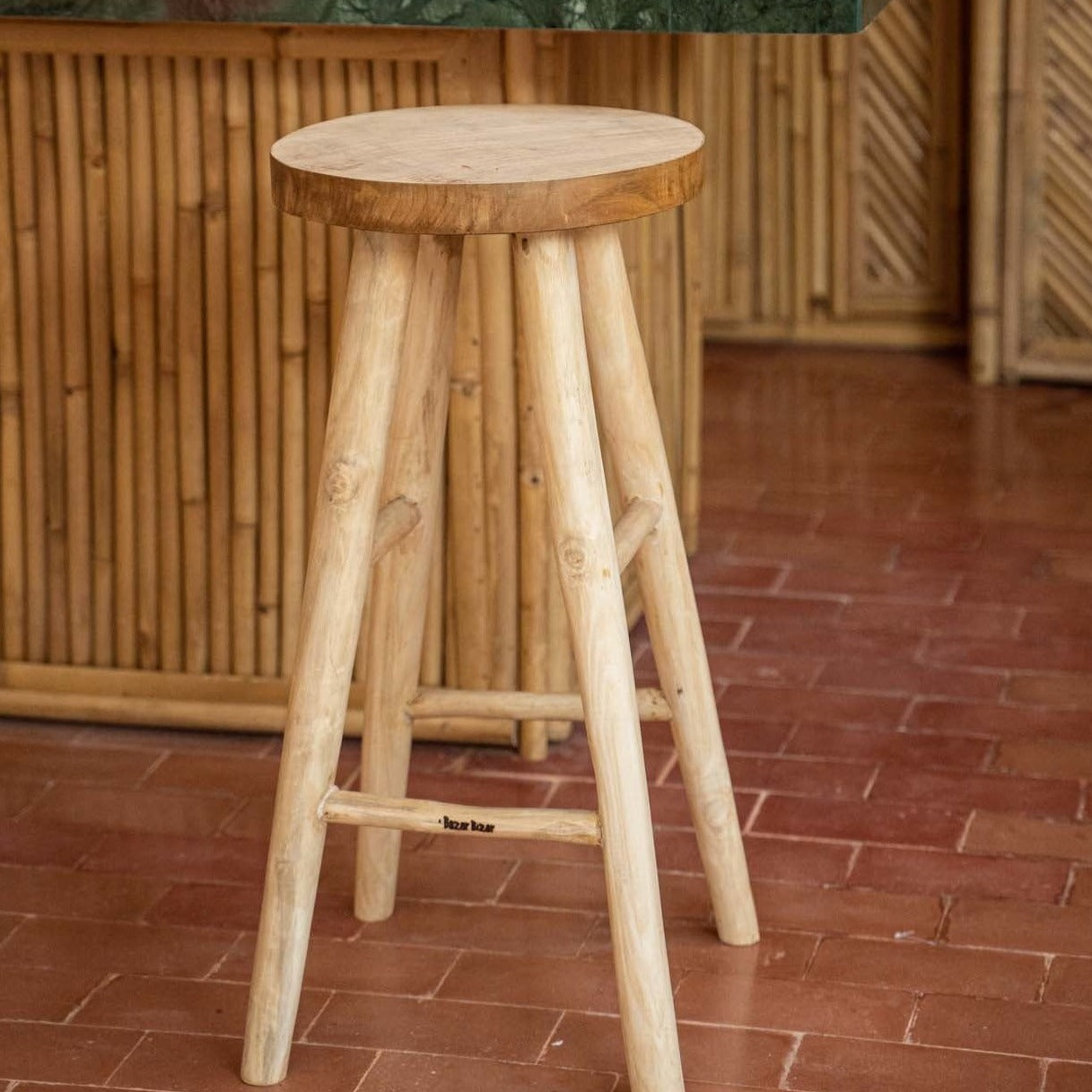 THE KEDUT Bar Stool interior front view