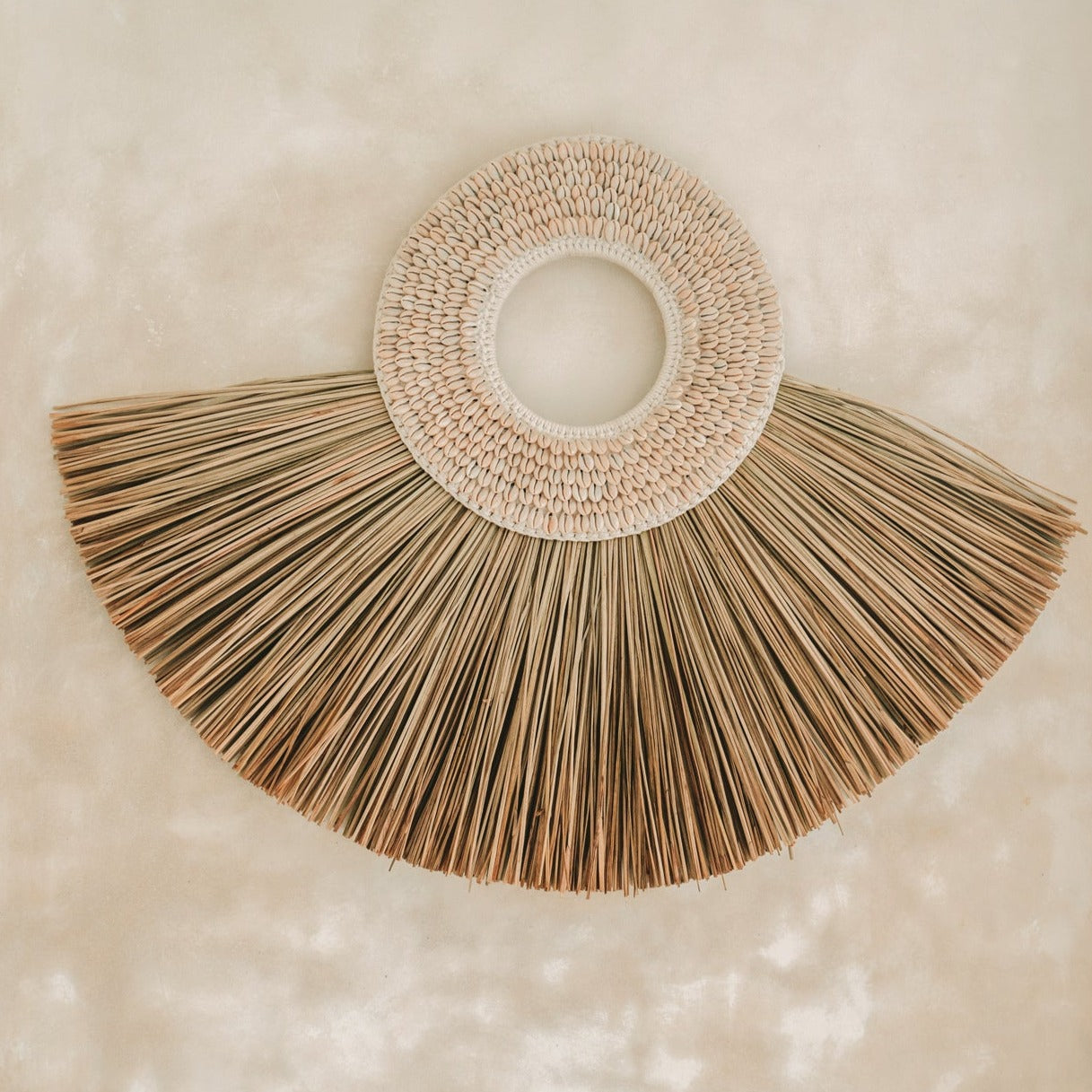 THE SHELL ALANG ALANG-Natural front interior view