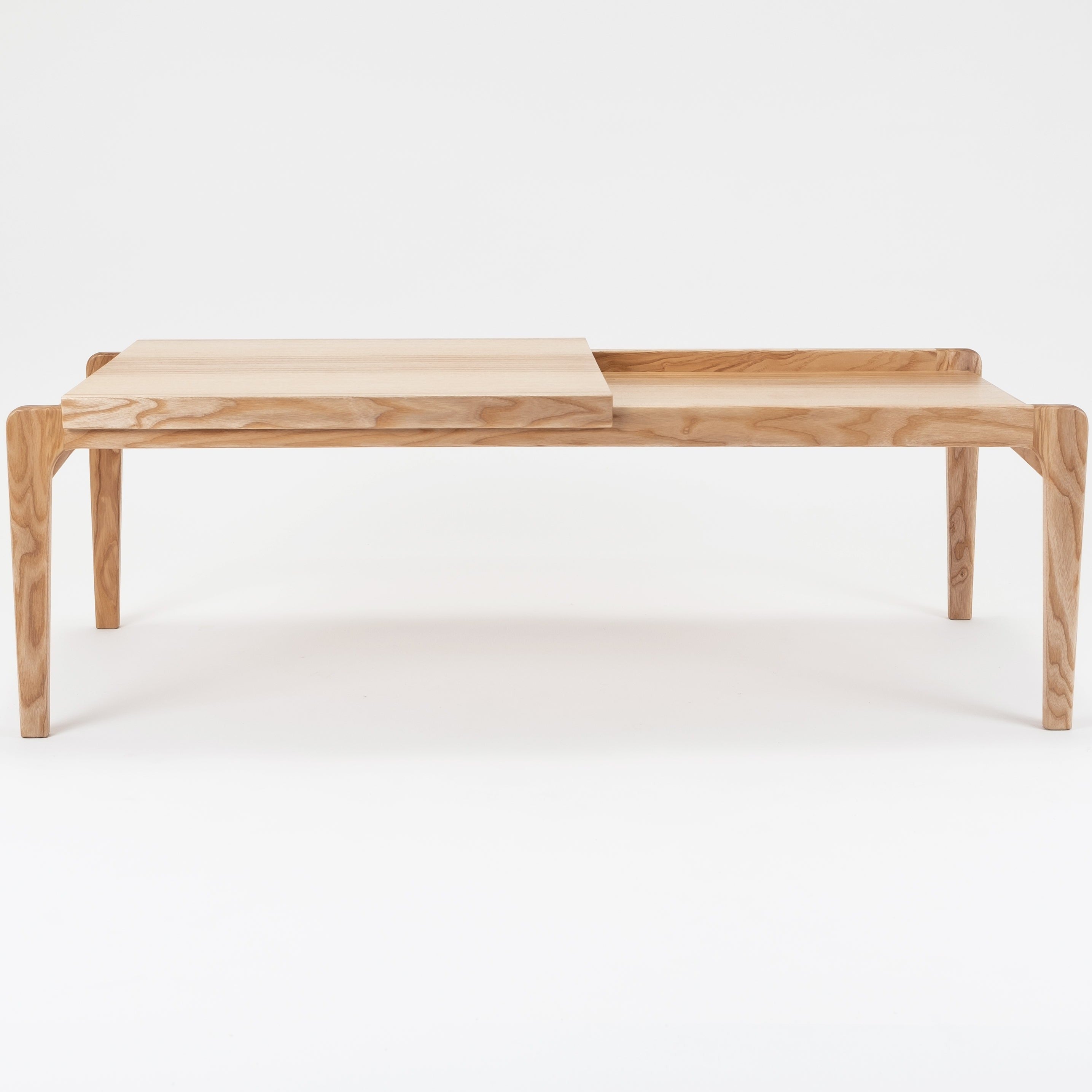 1378 COFFEE Table oak front view