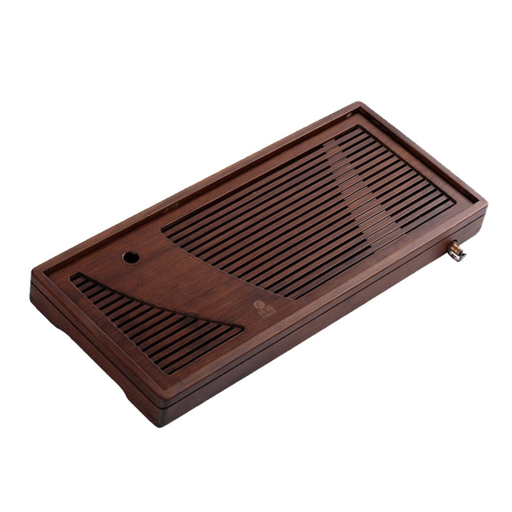 Solid Wood Tea Board Bamboo large