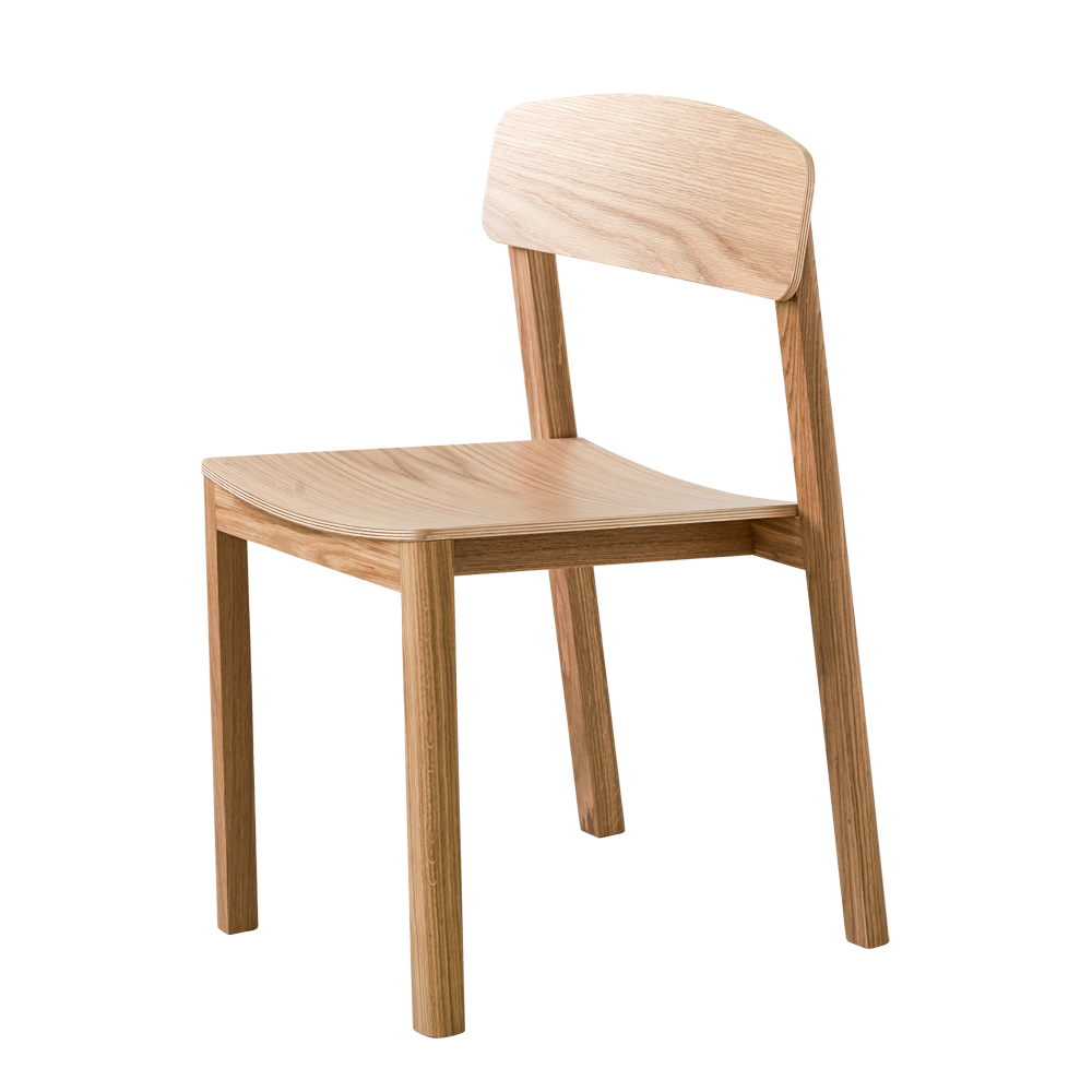 HALIKKO Dining Chair Natural Oak