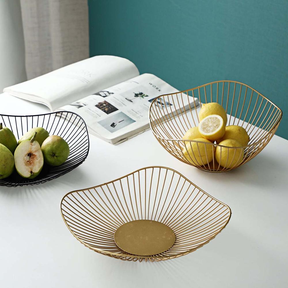 Corbeille à fruits créative irrégulière pour bureau