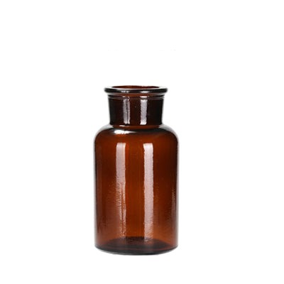 Petit vase en verre hydroponique pour fleurs séchées