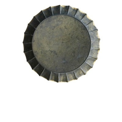 Plateau en Métal Antique Vintage fait à la main