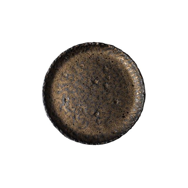 Plateaux à thé en céramique bronze élégants