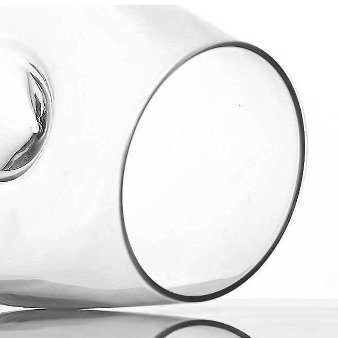 Gobelet à Whisky en verre de roche au design classique