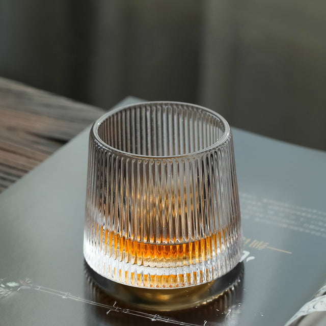 Gobelet à whisky en cristal épais
