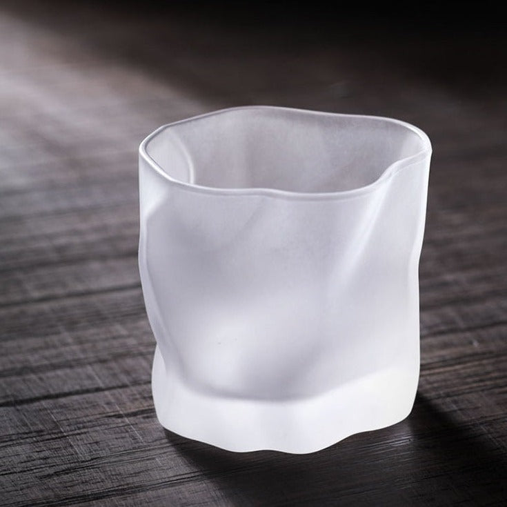 Verres à whisky japonais de forme irrégulière