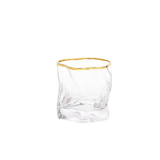 Verres à whisky japonais de forme irrégulière
