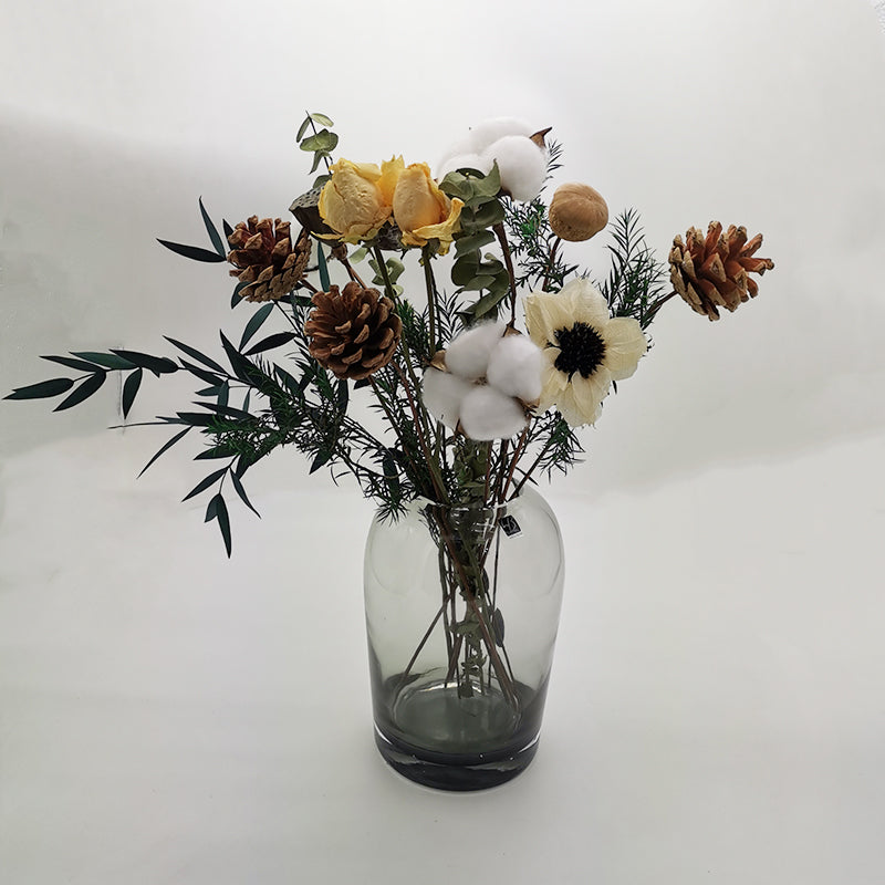 Vases créatifs simples noirs européens