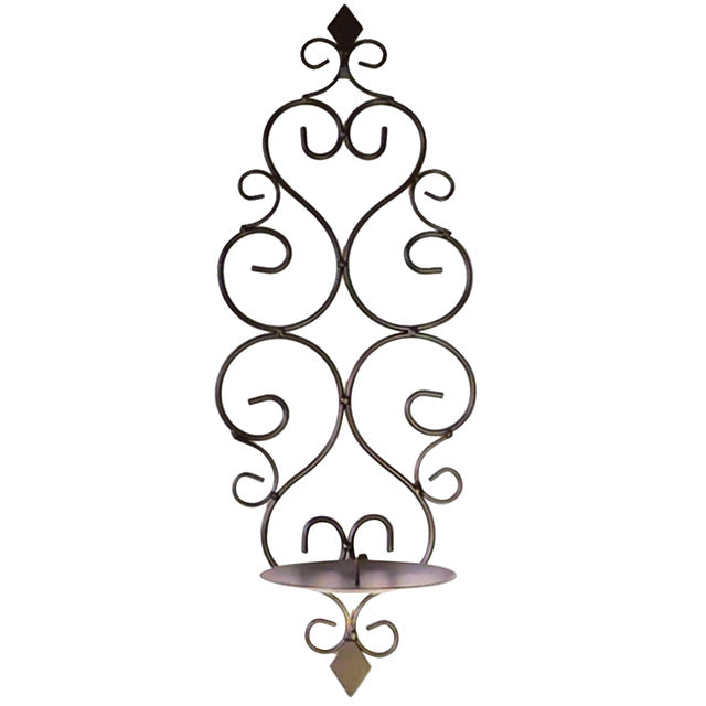 Bougeoir mural rétro suspendu