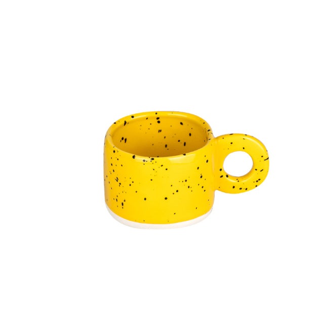 Tasse créative en céramique avec anneau