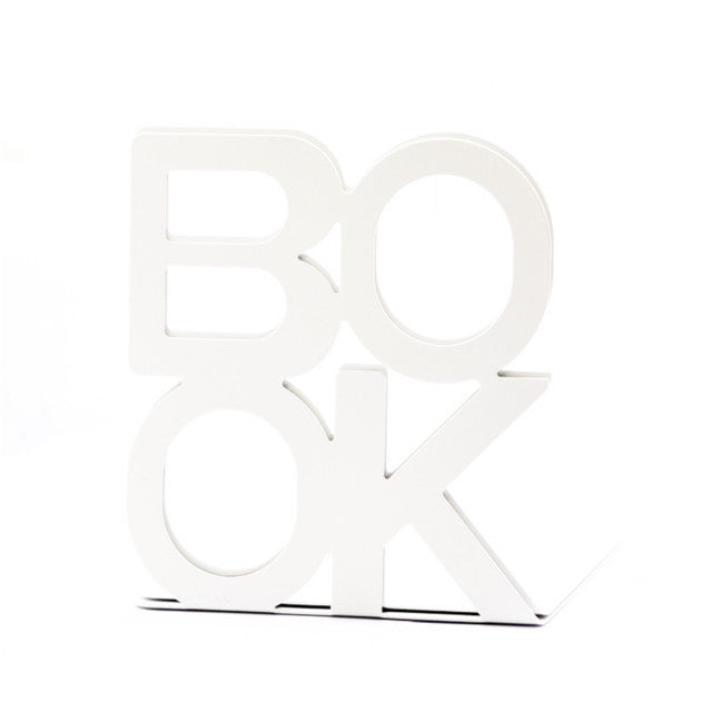 Serre-livres colorés en fer 2 pièces