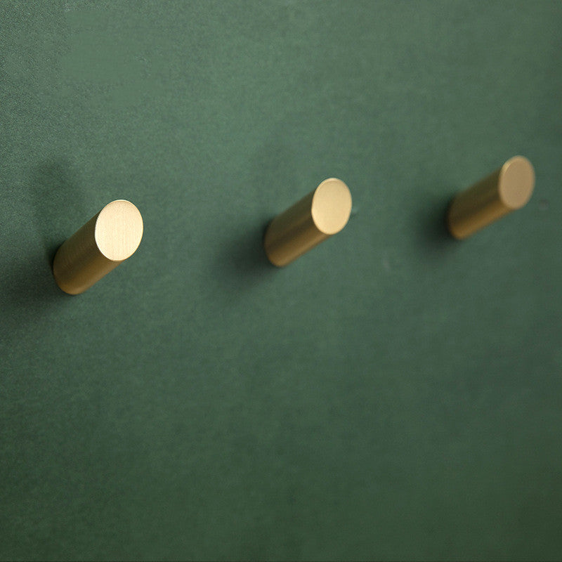 Crochet en laiton pour salle de bain murale