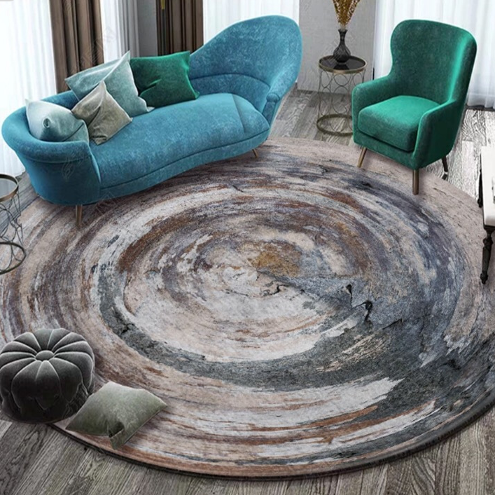 Tapis souple imprimé en 3D dans un style nordique