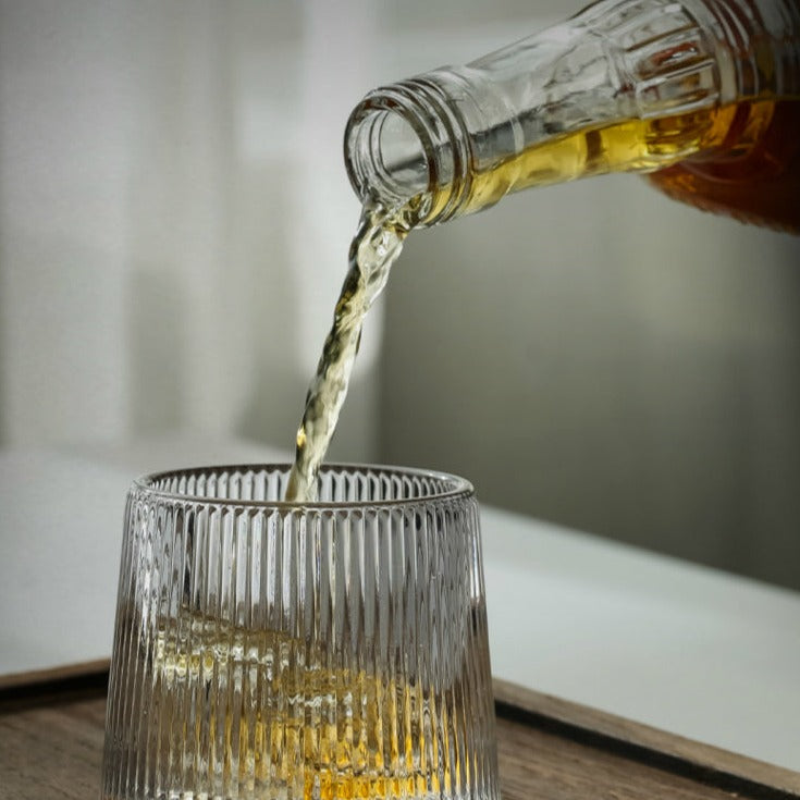 Gobelet à whisky en cristal épais