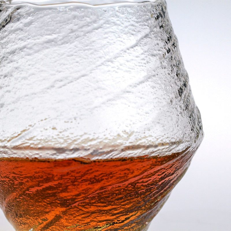 Verre martelé à la main résistant à la chaleur