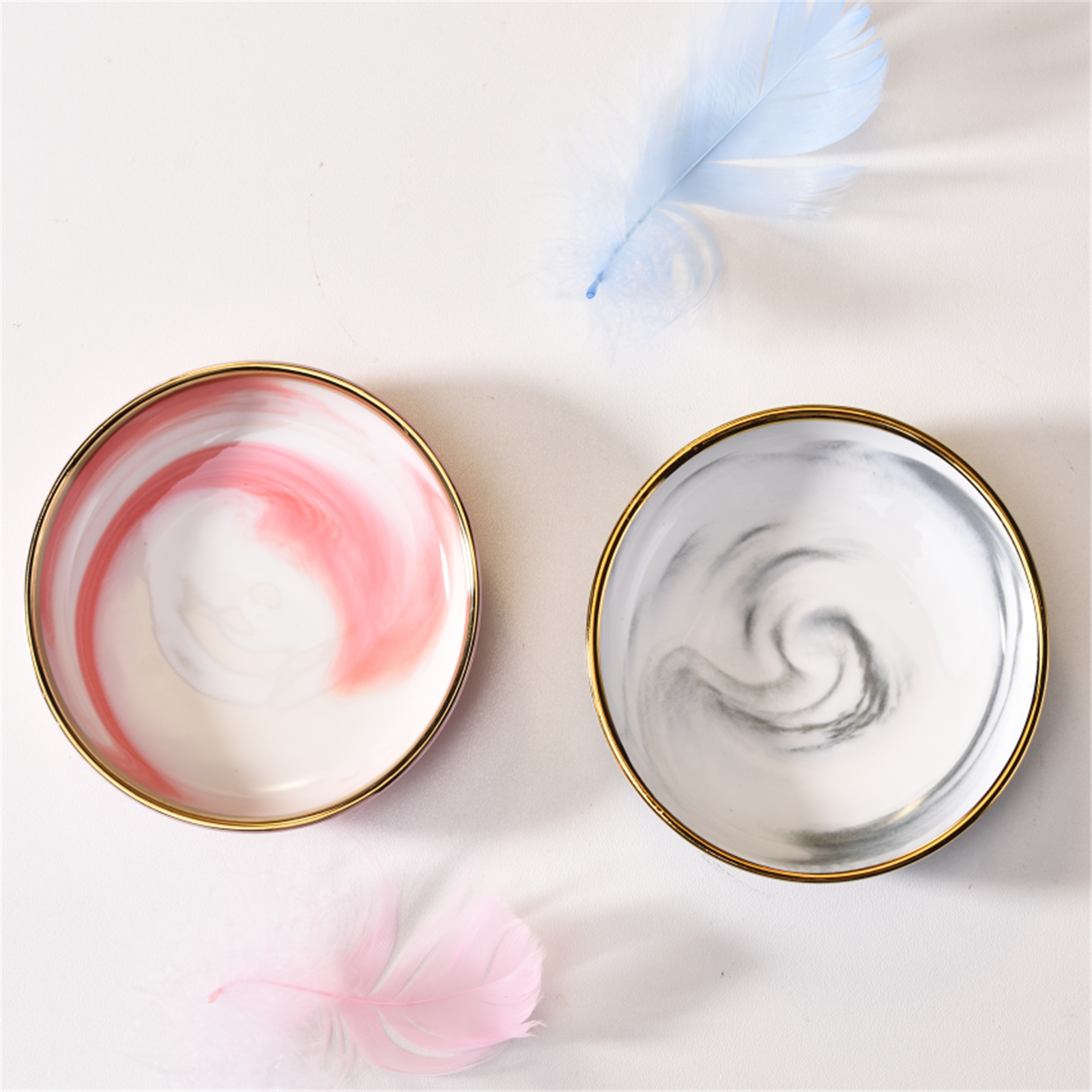 Petit plat à bijoux en céramique nordique