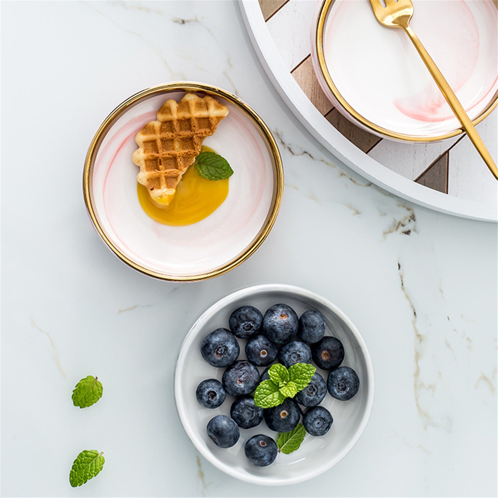 Petit plat à bijoux en céramique nordique