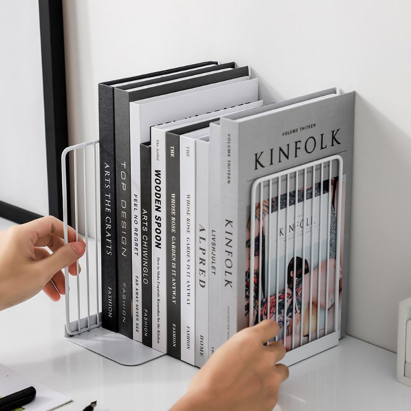 Serre-livres simples en fer
