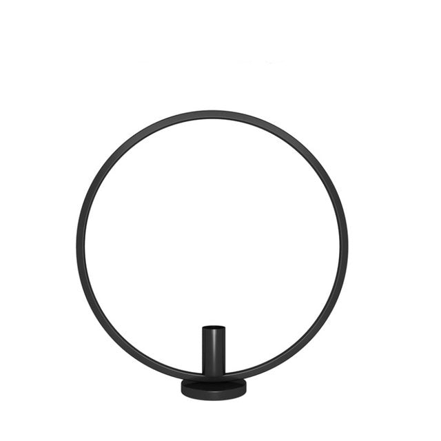 Bougeoir rond moderne