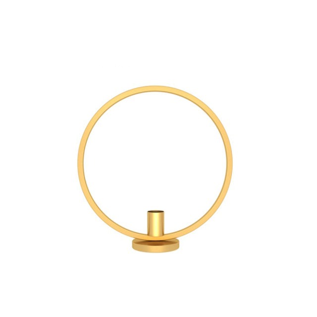 Bougeoir rond moderne