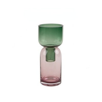 Vase à fleurs à deux voies pour la décoration intérieure