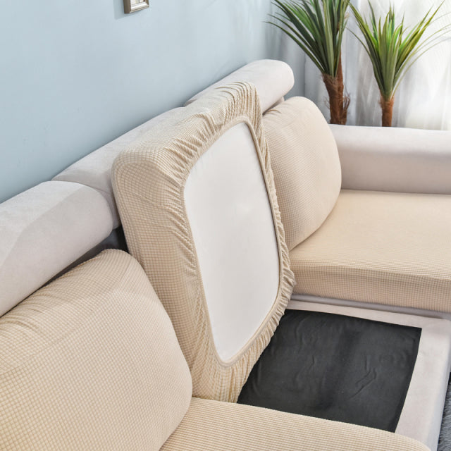 PLUSH SOFA Housse de coussin de siège
