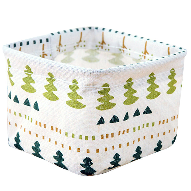 Panier de rangement de bureau pliable