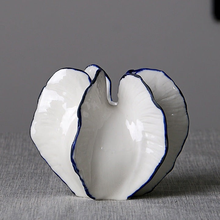 Vase décoratif en céramique Carambola