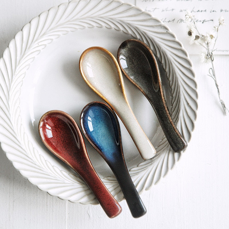 Cuillère à soupe pour vaisselle japonaise