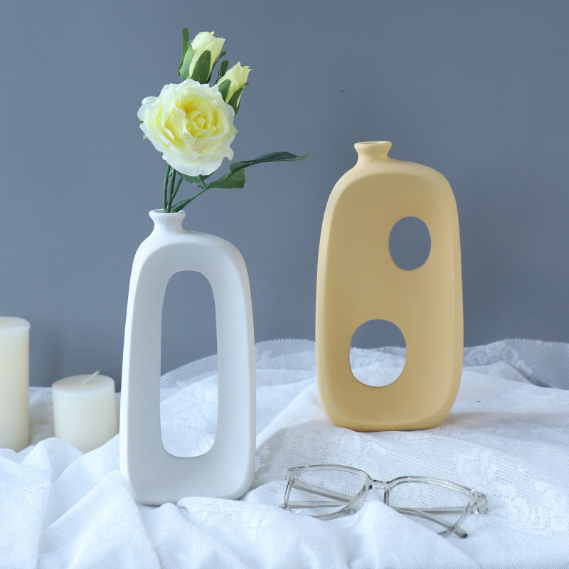 Vase à fleurs en céramique moderne et élégant