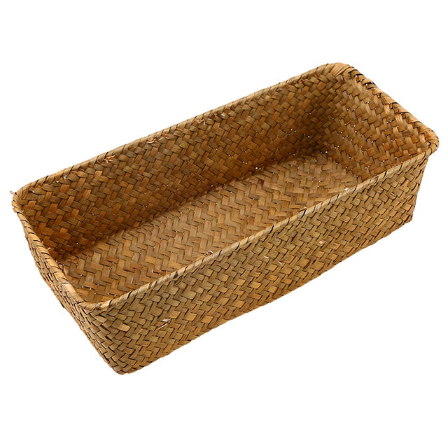 Tissage Panier De Rangement Rotin