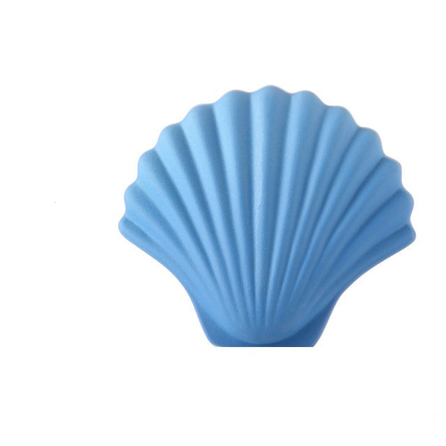 Vase coquillage art abstrait en céramique