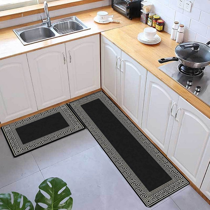 Tapis de cuisine antidérapant et imperméable