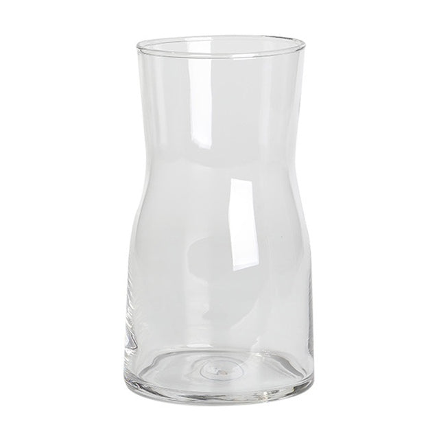 Vase en verre élégant pour fleurs séchées