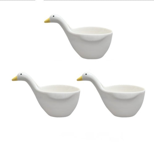 Bols mignons en forme de canard en céramique