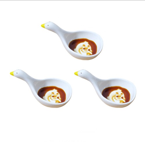 Bols mignons en forme de canard en céramique