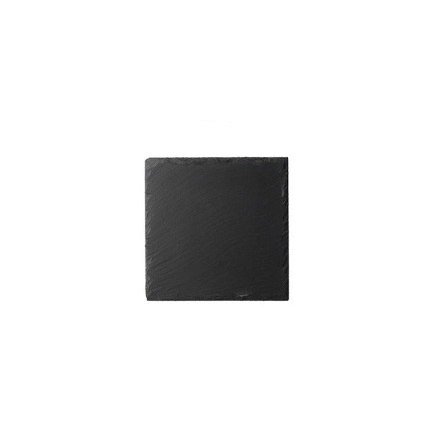 Assiettes plates en carton de couleur pierre naturelle