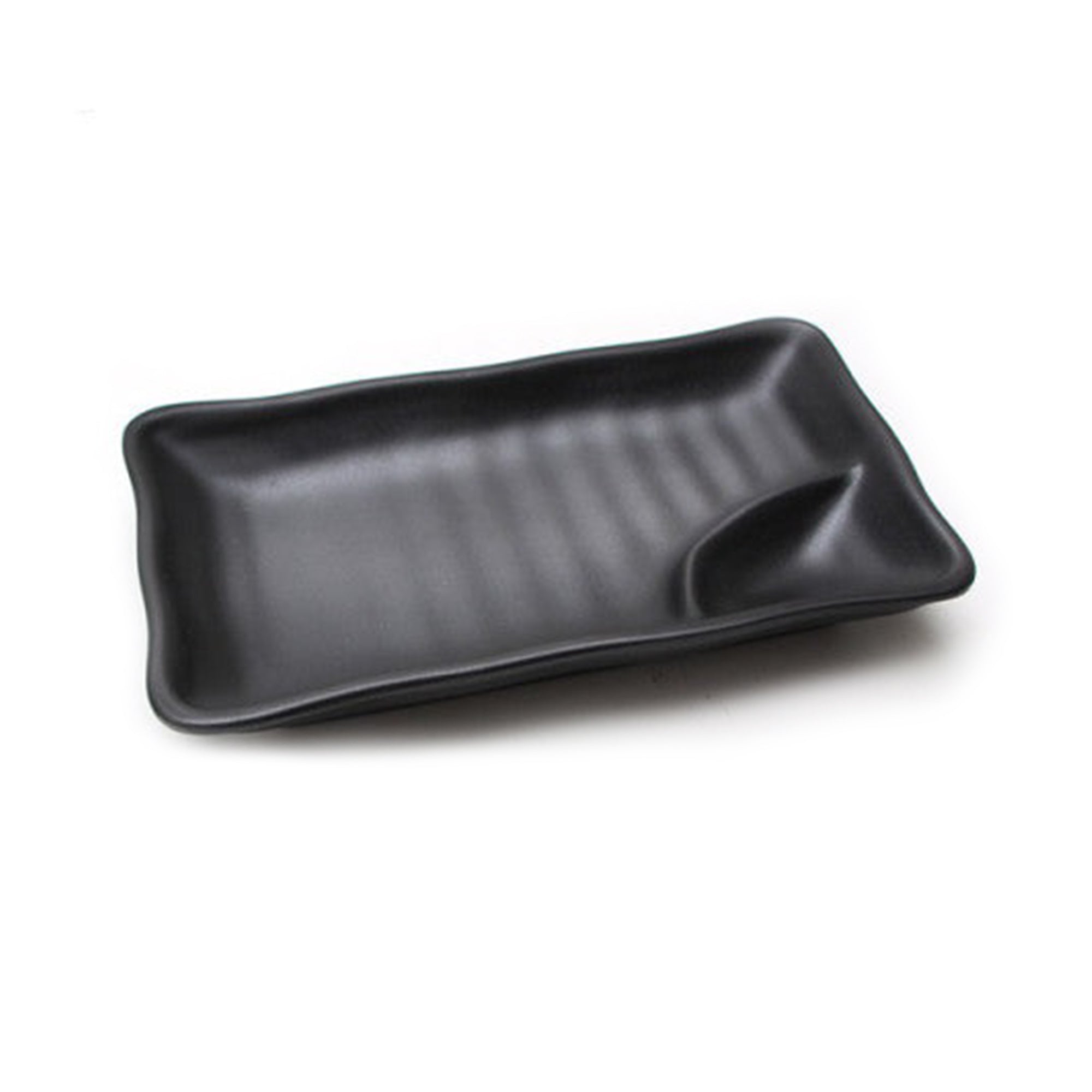 Plateaux à Snack Bar Noirs pour Sushi